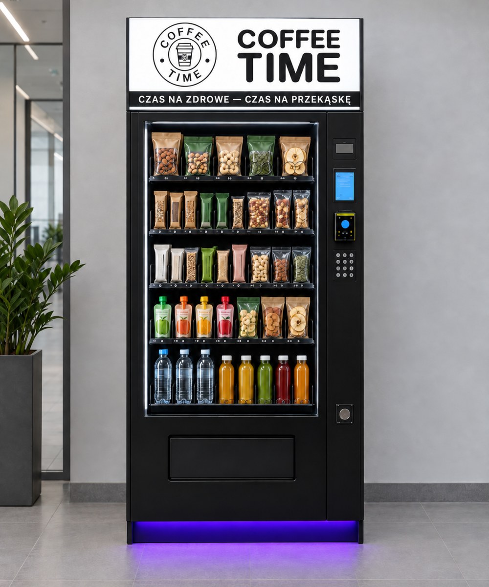 Automat Coffee Time — kawa i przekąski
